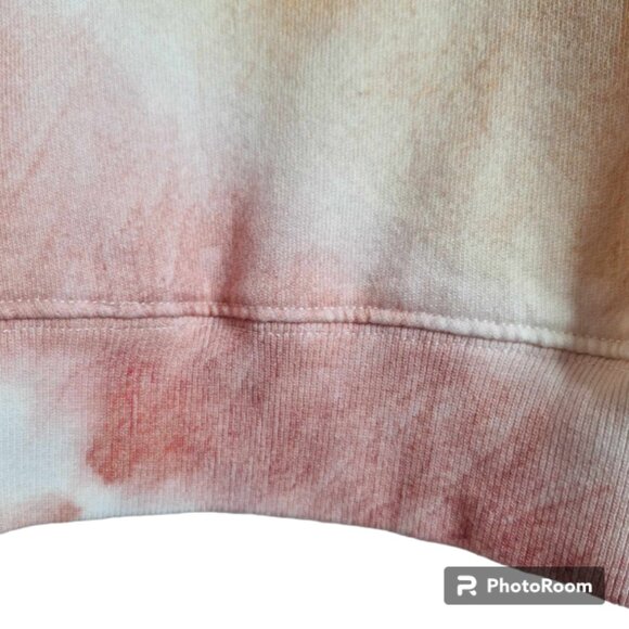 Rails by Revolve Ramona Sunset Tie-dye Cropped Pullover Sweatshirt Size Small - Picture 4 of 9
